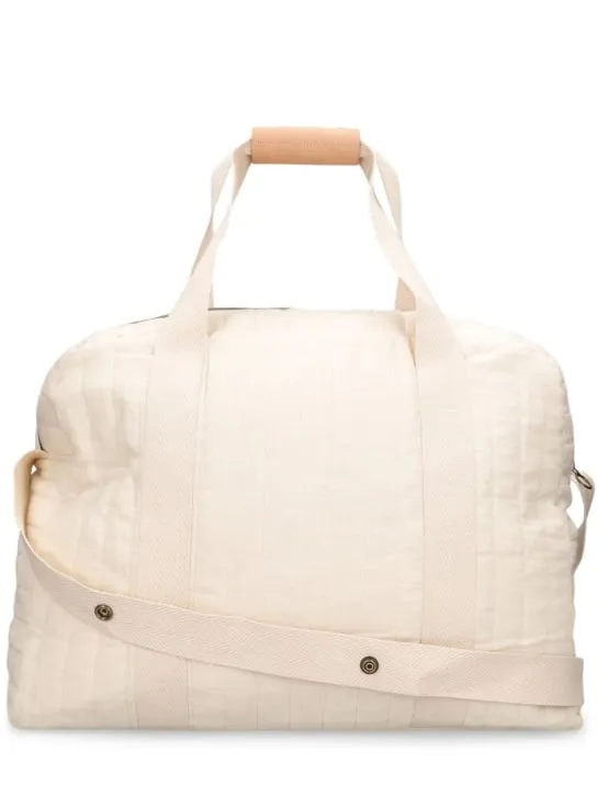 1 + IN THE FAMILY   Padded cotton changing bag 