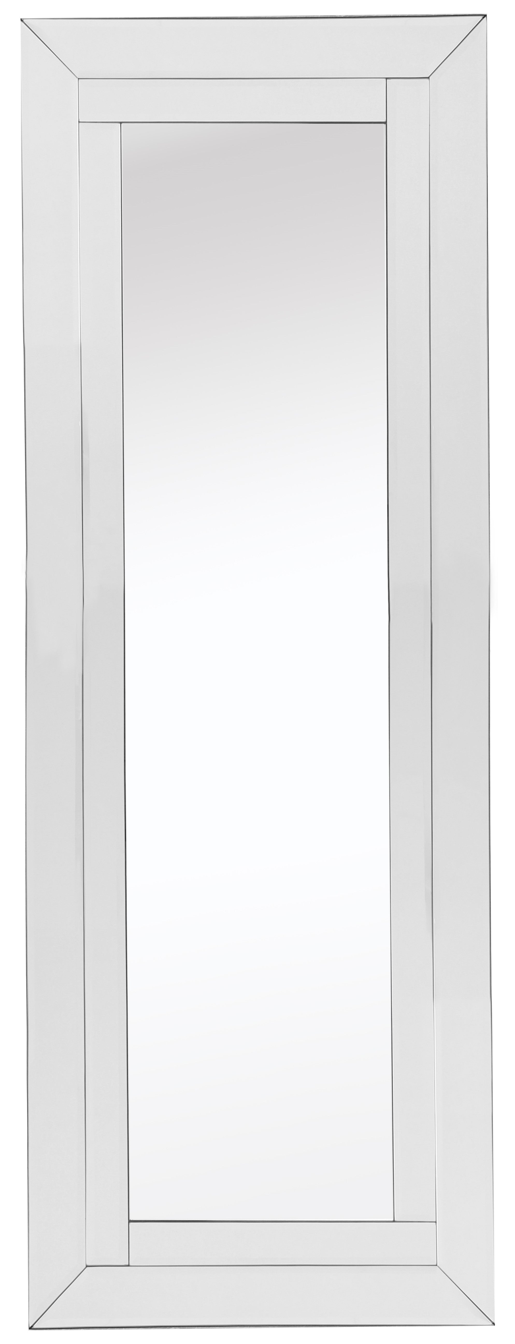 48 Clear Glass Framed Full Length Hanging Mirror