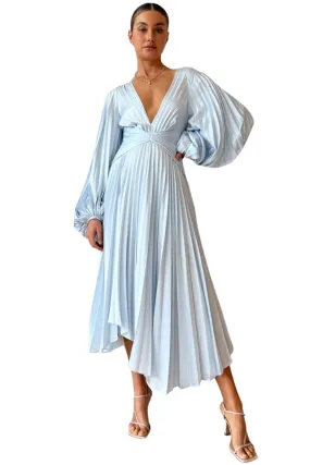 ACLER Palms Dress (Sky Blue) - RRP $495