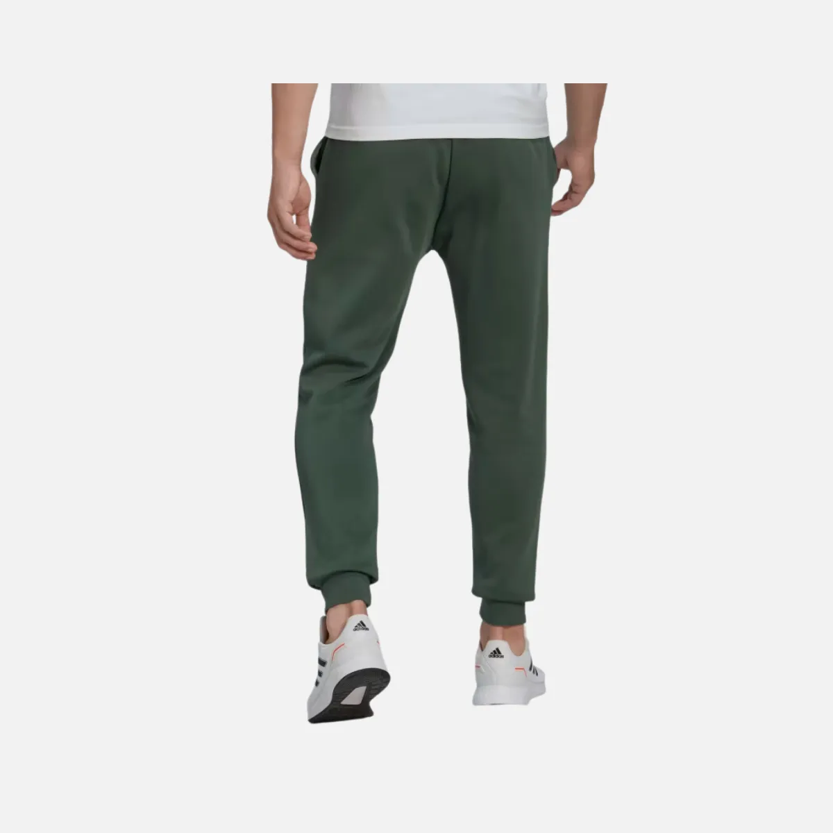 Adidas Essentials Fleece Regular Men's Pant -Green Oxide/Linen Green