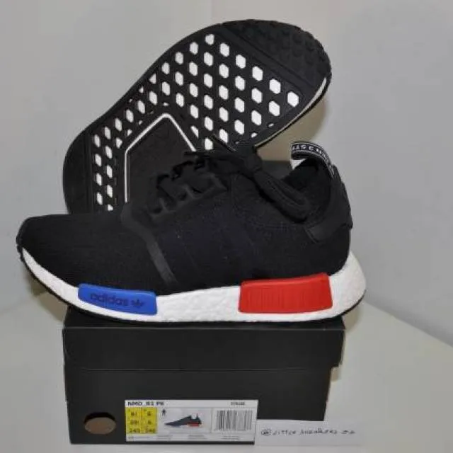 Adidas NMD OG core black lush red Size 6.5 US 6 UK 39 1/3 Eu