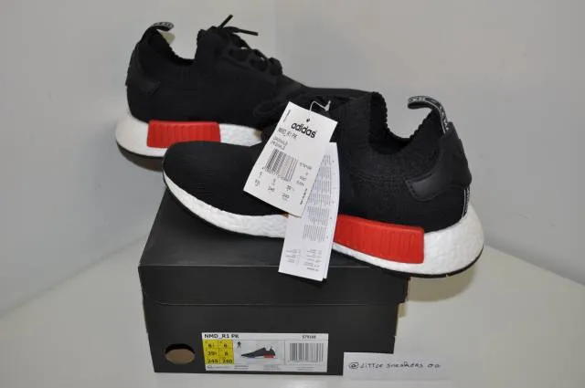 Adidas NMD OG core black lush red Size 6.5 US 6 UK 39 1/3 Eu