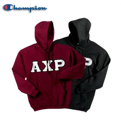 Alpha Chi Rho Champion Powerblend Hoodie, 2-Pack Bundle Deal - Champion S700 - TWILL