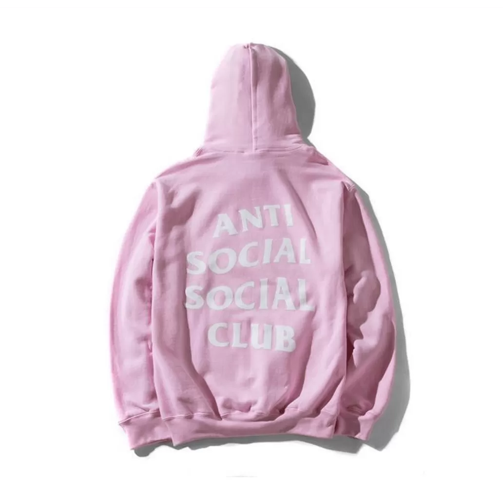 ANTI SOCIAL SOCIAL CLUB KNOW YOU BETTER HOODIE PINK