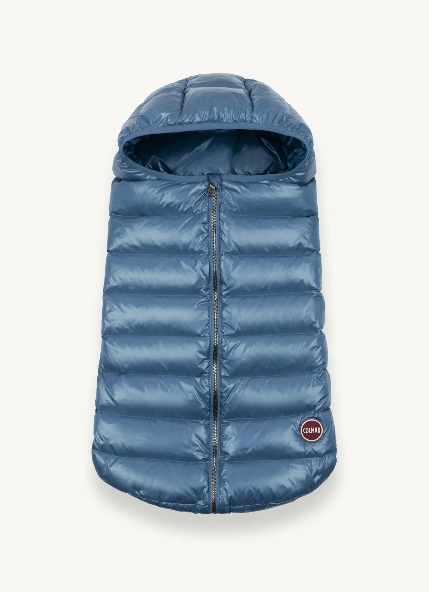 Baby sleeping bag in natural down-