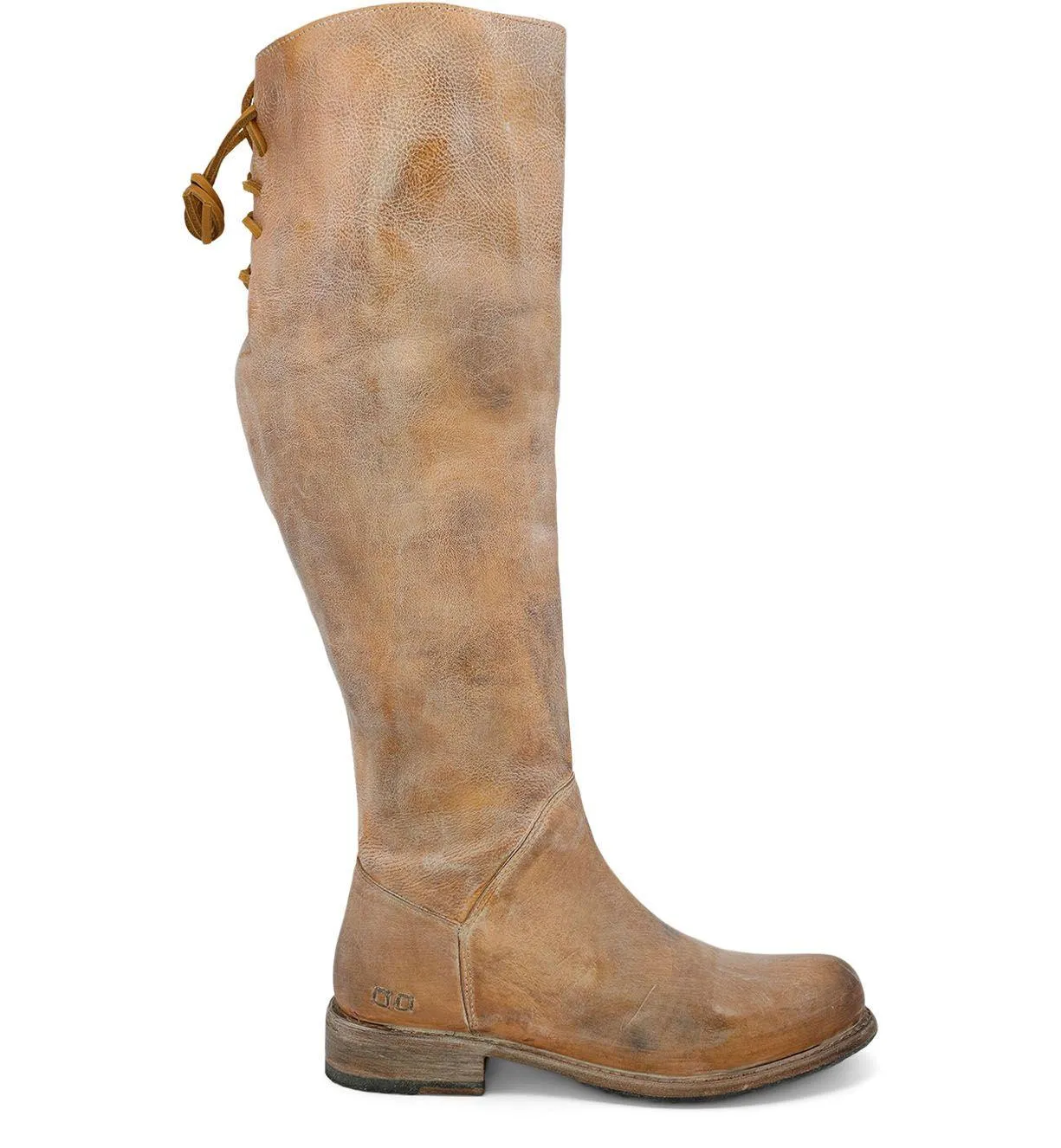 Bed Stu Women's Manchester Wide Calf Tan Rustic White Tall Fashion Boot F321016