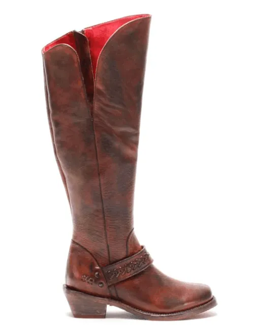 Bed Stu Women's Takoma Rowan Teak Multi Leather Tall Boot F393130-RWTKM