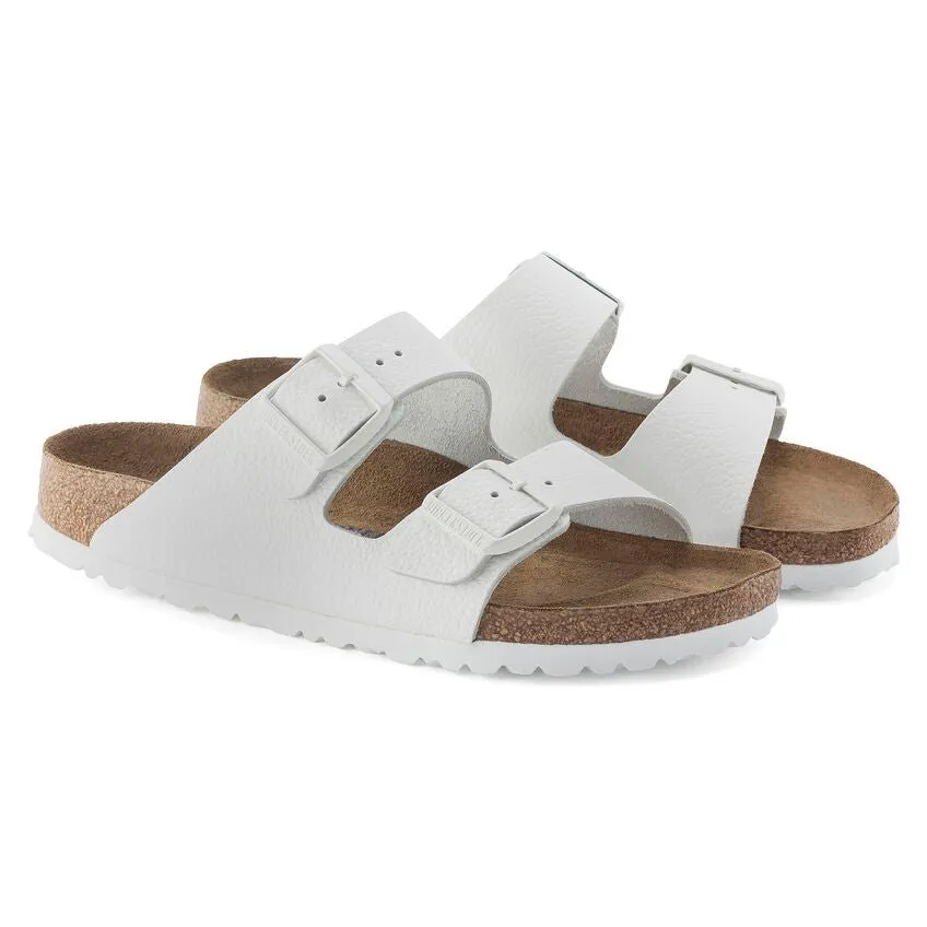 Birkenstock Arizona Soft Footbed - White Leather