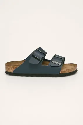 Birkenstock sliders Arizona SFB women's navy blue color 51063