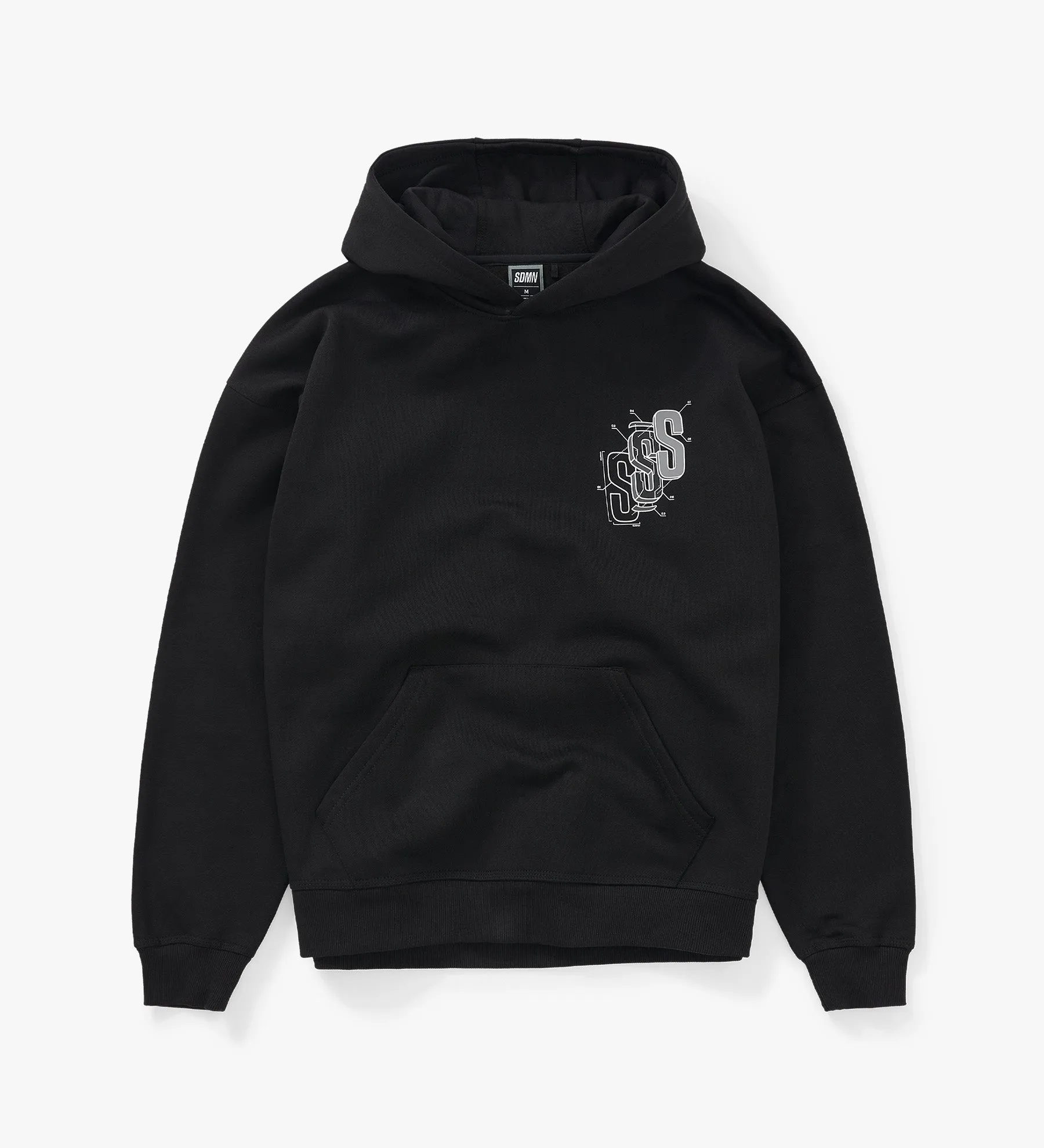 Blueprint Hoodie [Black]