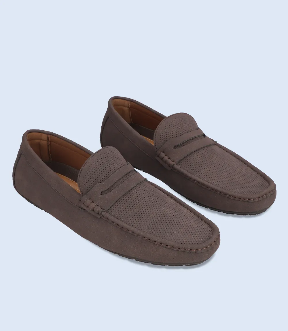 BM5144-COFFEE-Men Loafers