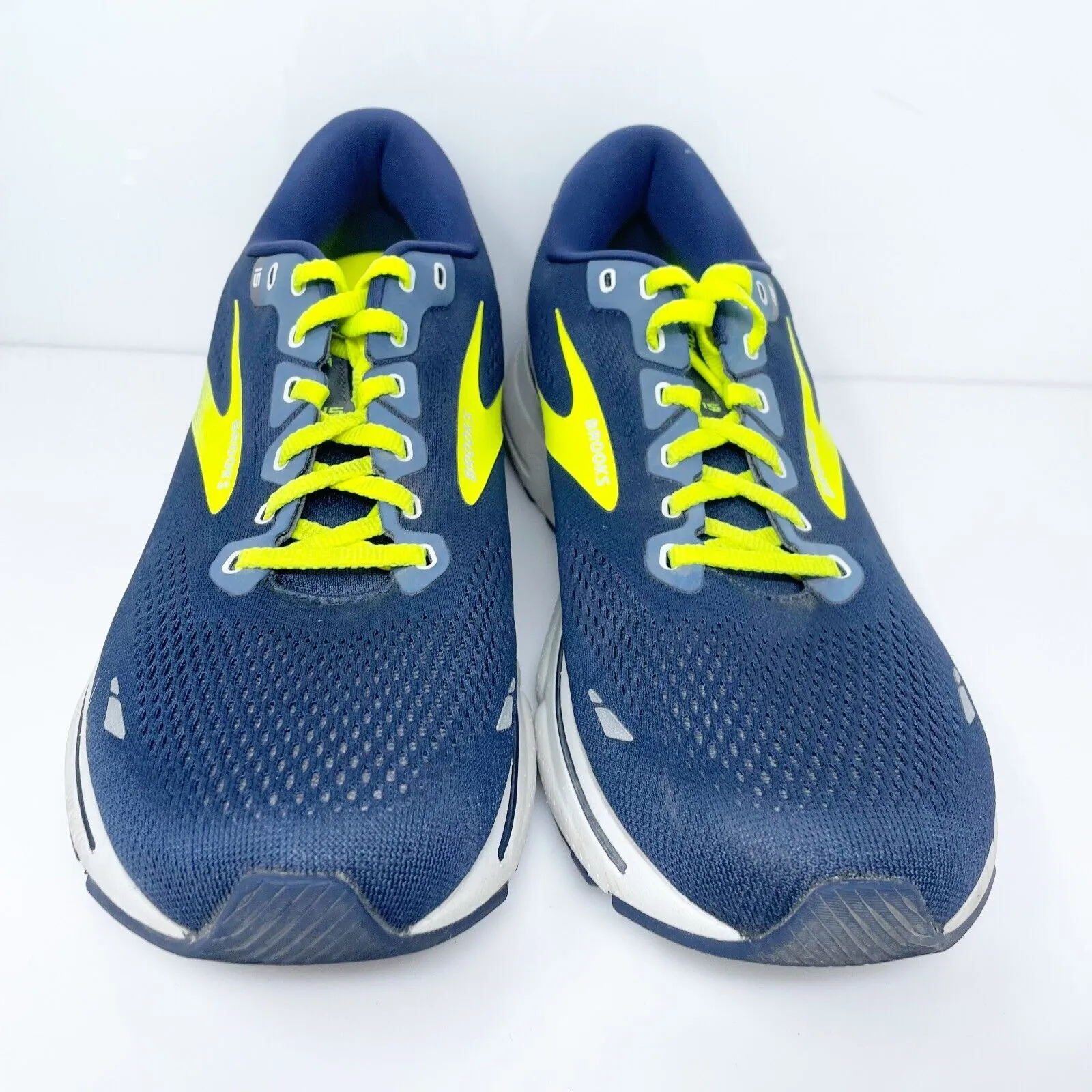 Brooks Mens Ghost 15 1103931D429 Blue Running Shoes Sneakers Size 12 D