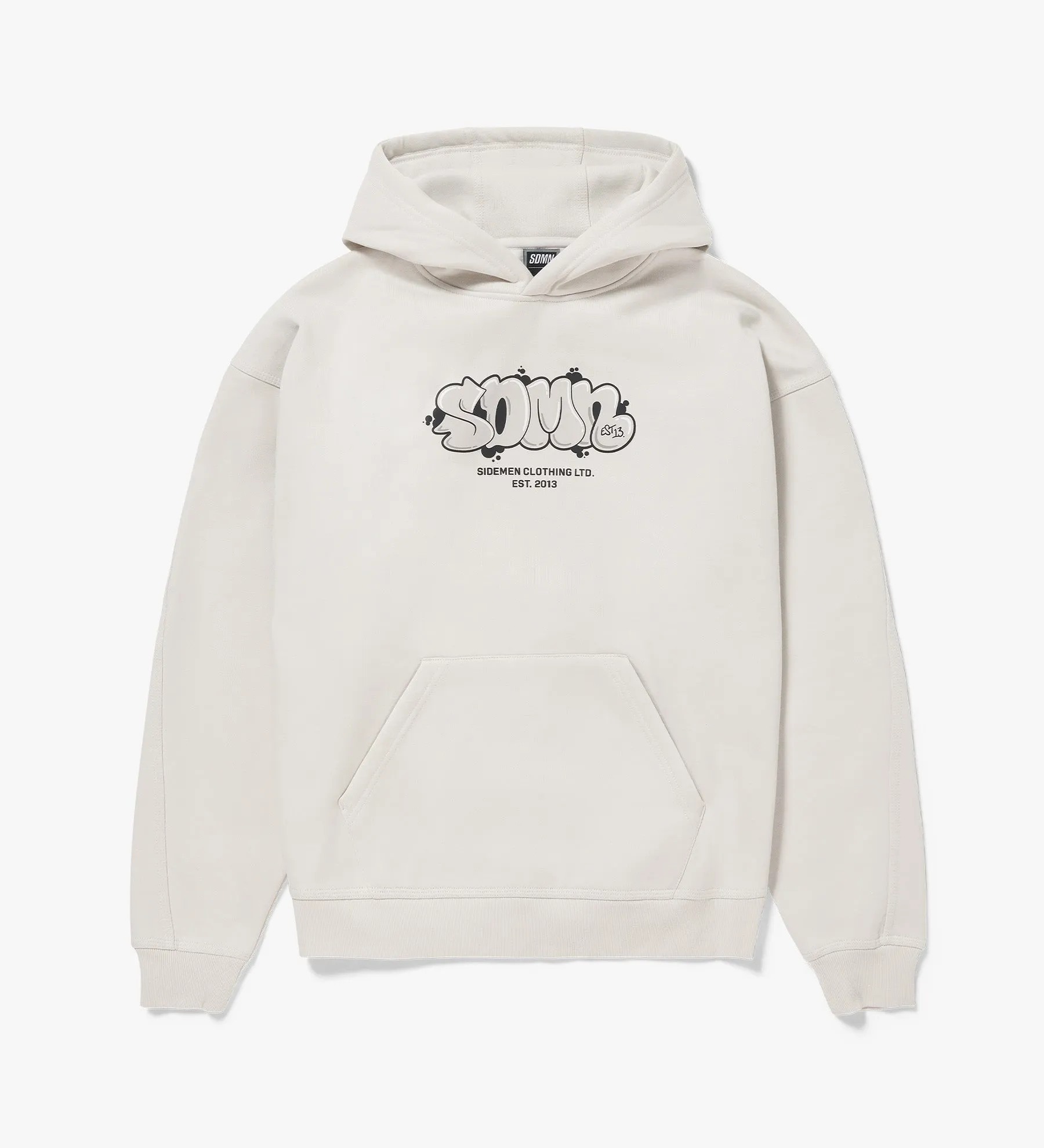 Bubble Graffiti Hoodie [Off White]