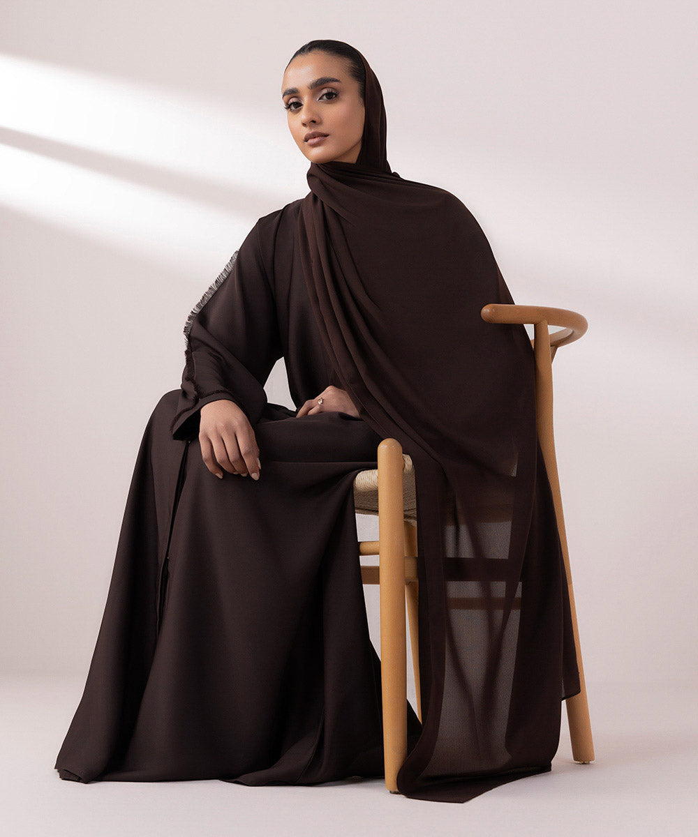 Button Through Abaya