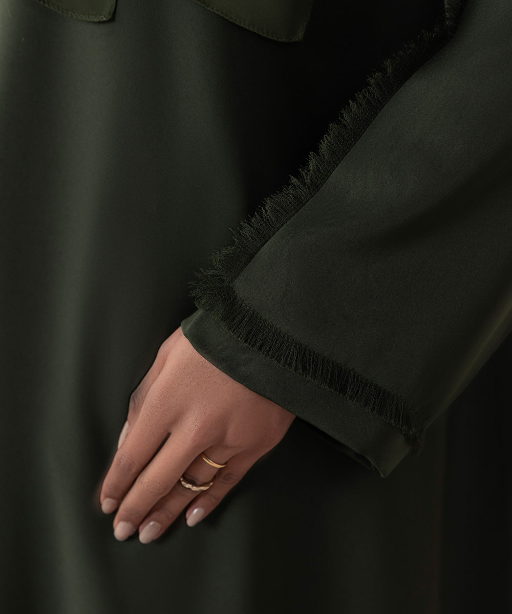 Button Through Abaya