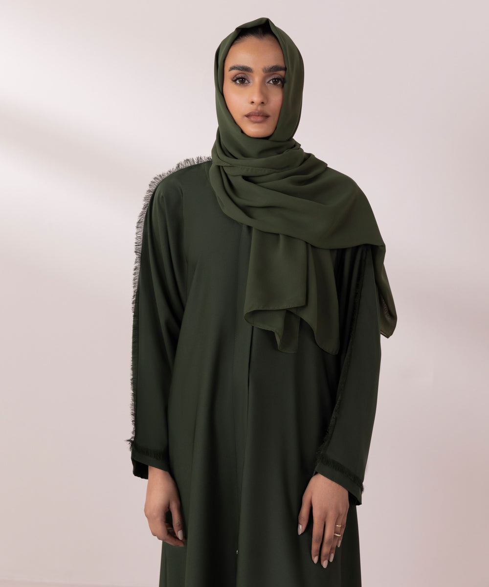 Button Through Abaya