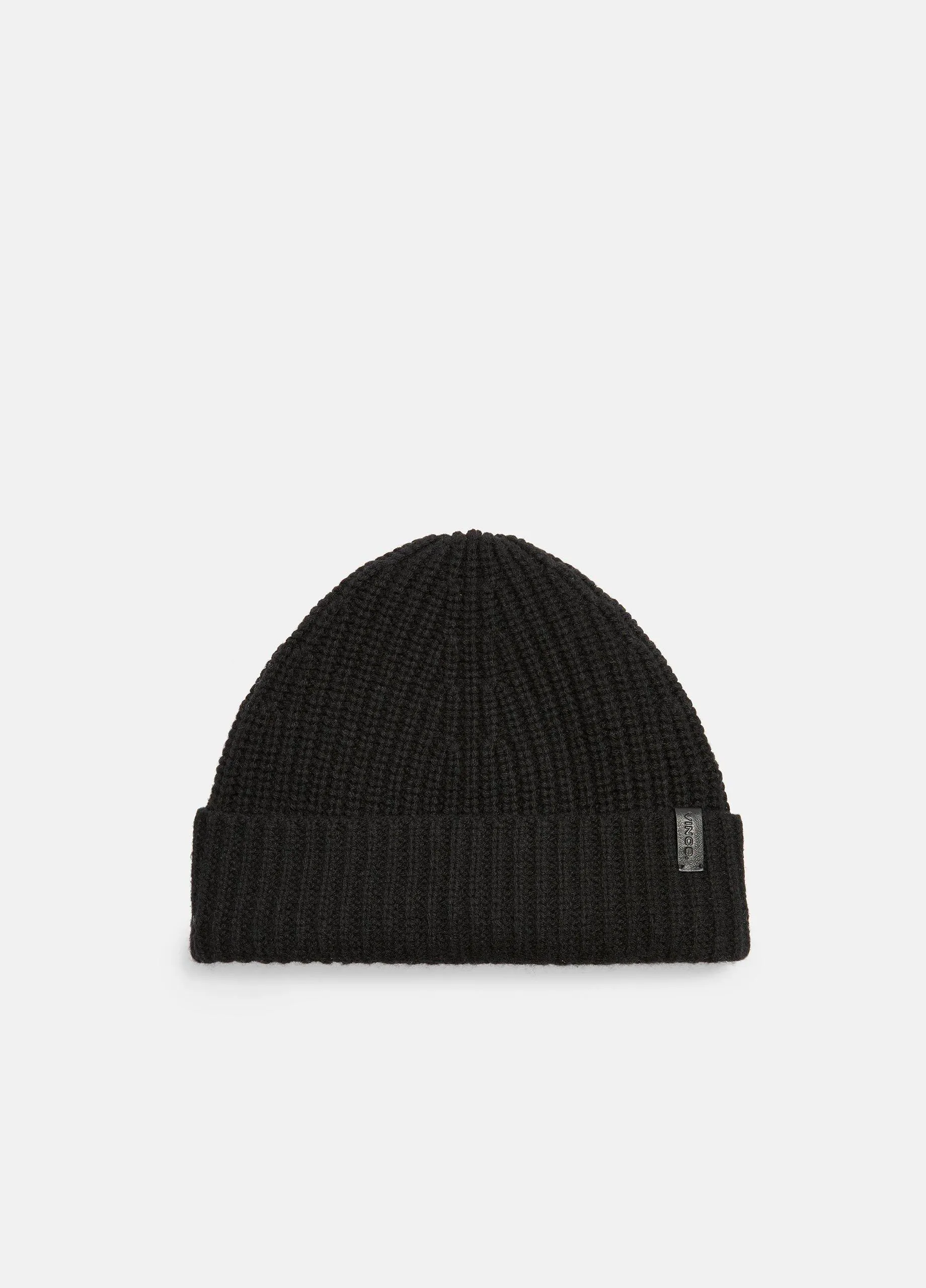 Cashmere Shaker-Stitch Beanie