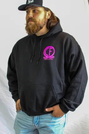 CF Black with Pink Hoodie