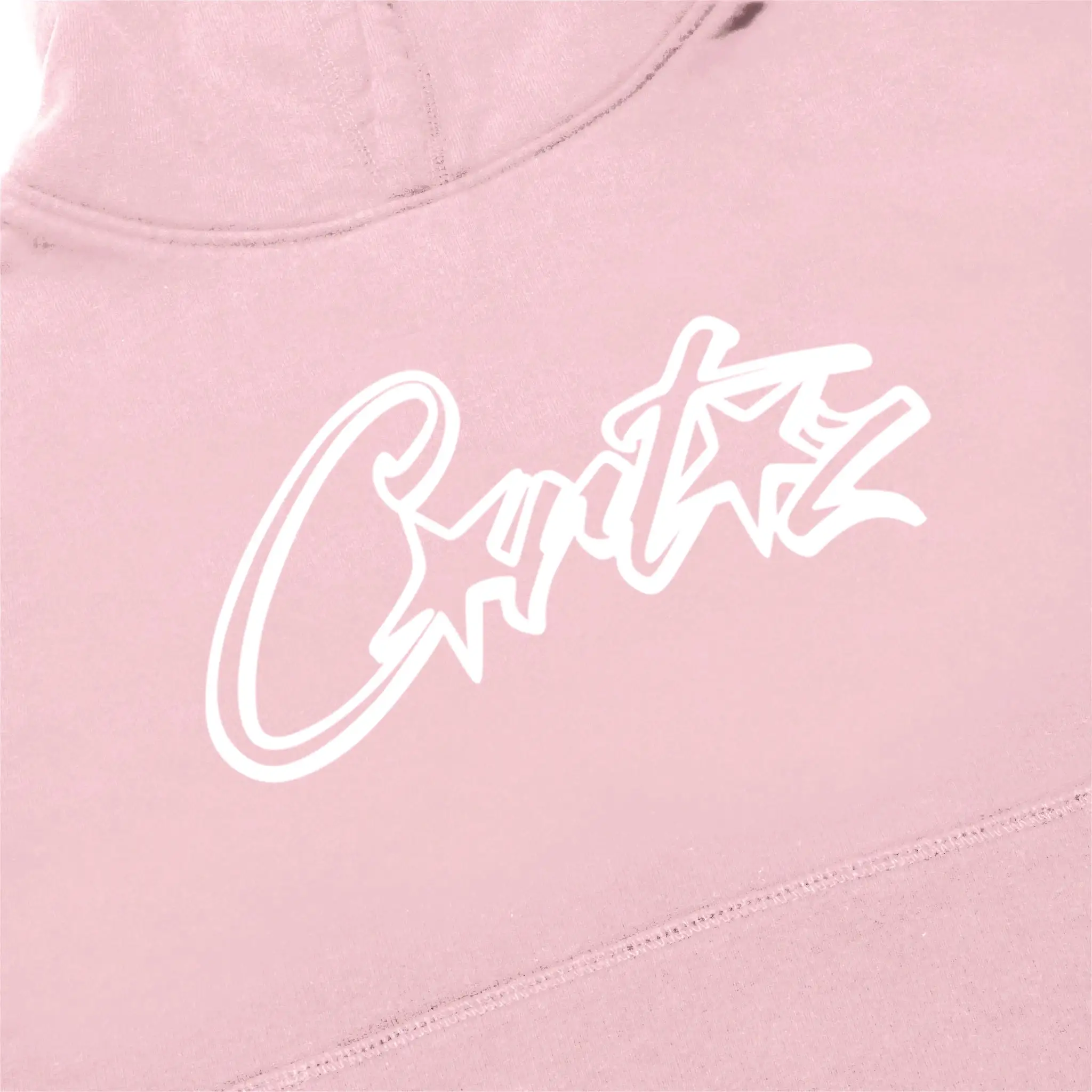 Corteiz Allstarz Pink Hoodie