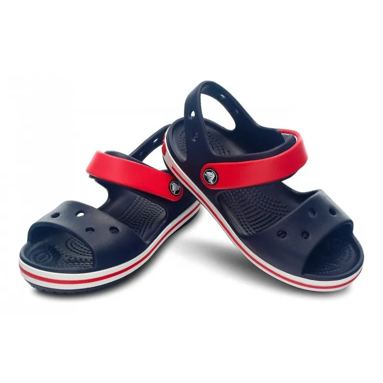 Crocs Crocband Sandal Kids Navy Red