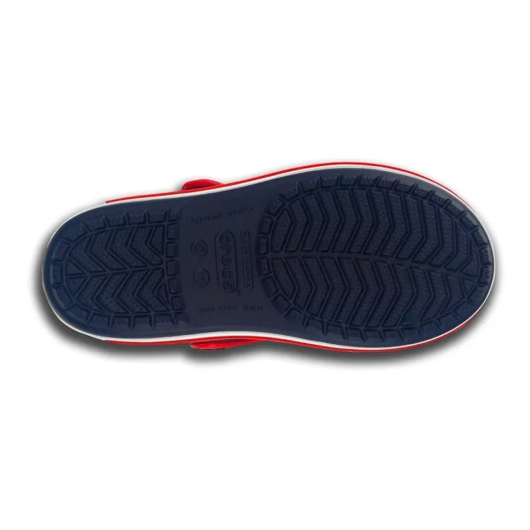 Crocs Crocband Sandal Kids Navy Red