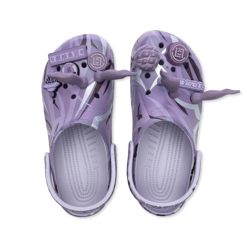 Crocs x CLOT Classic Clog - Mauve Mist