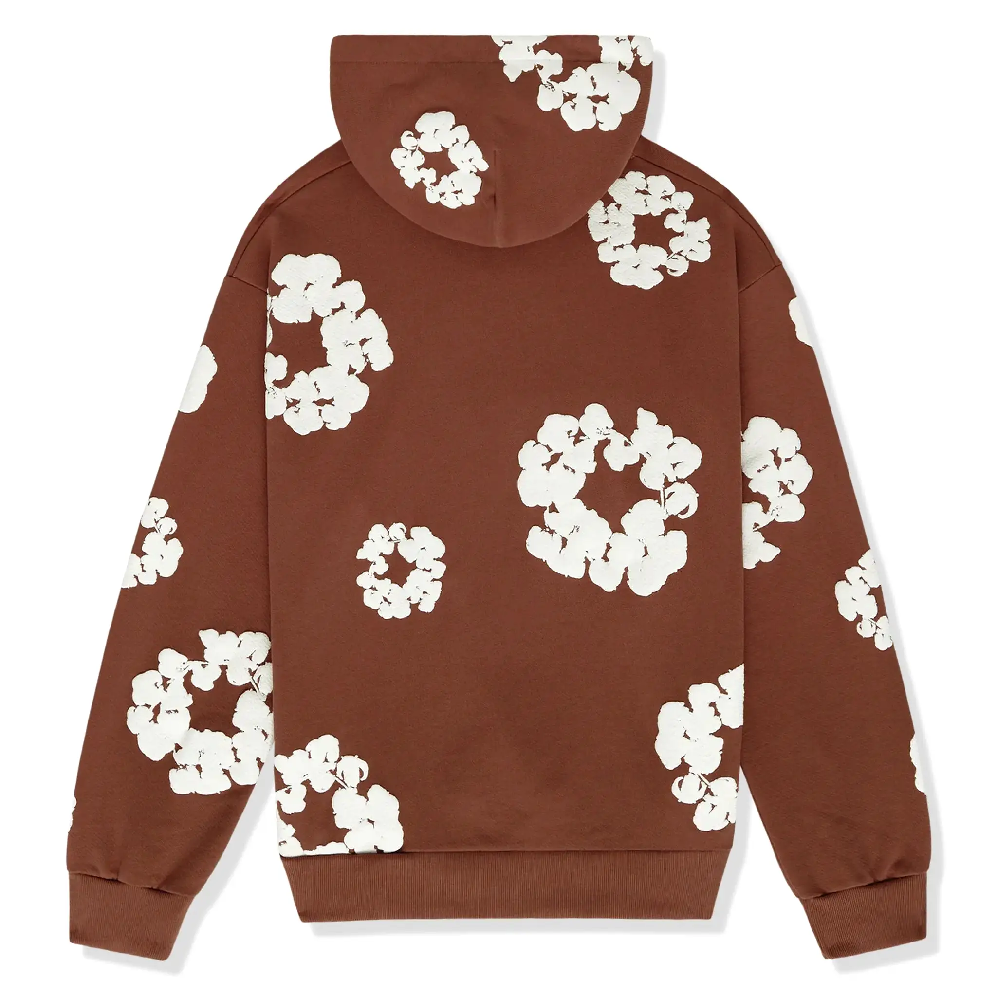 Denim Tears The Cotton Wreath Brown Hoodie