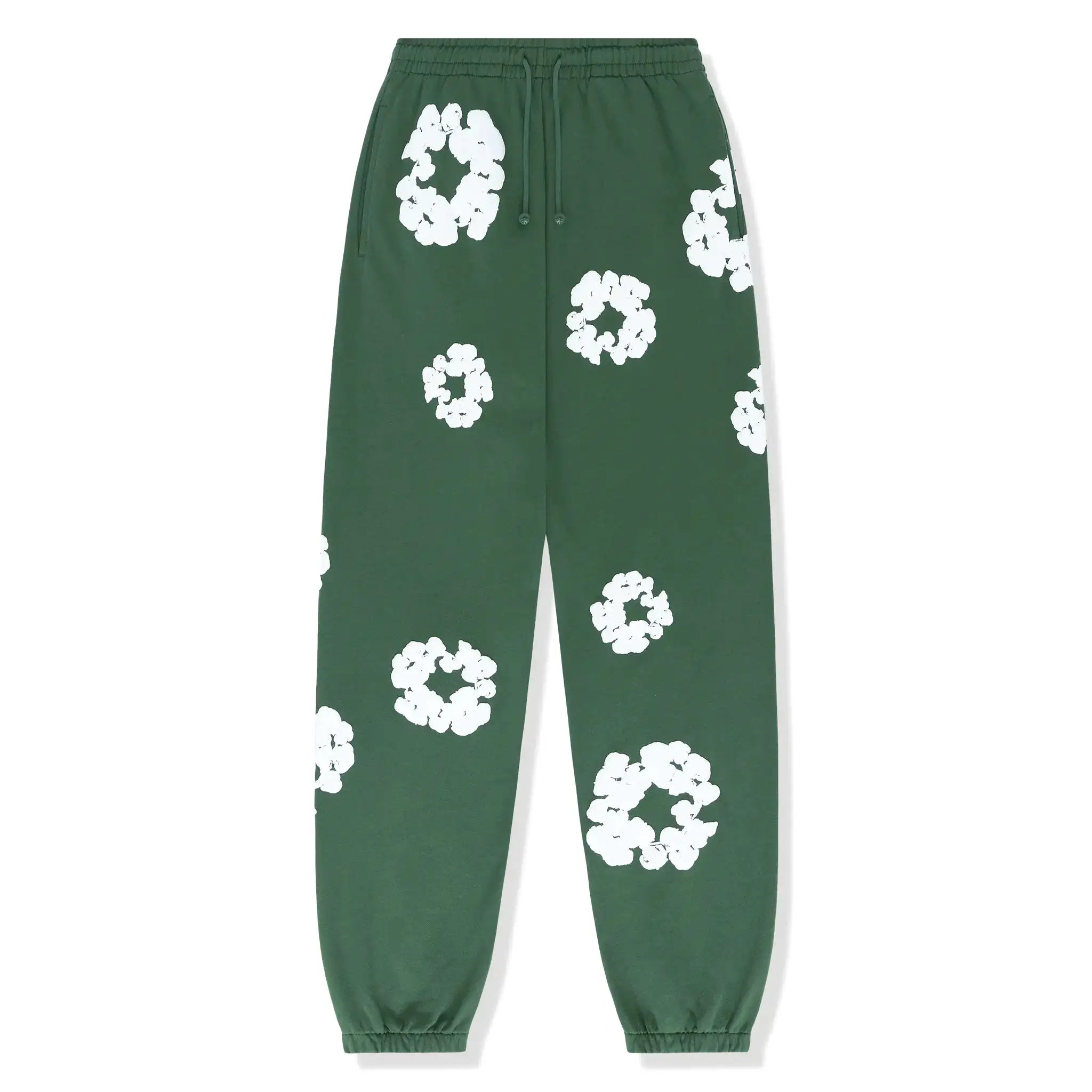 Denim Tears The Cotton Wreath Green Sweatpants