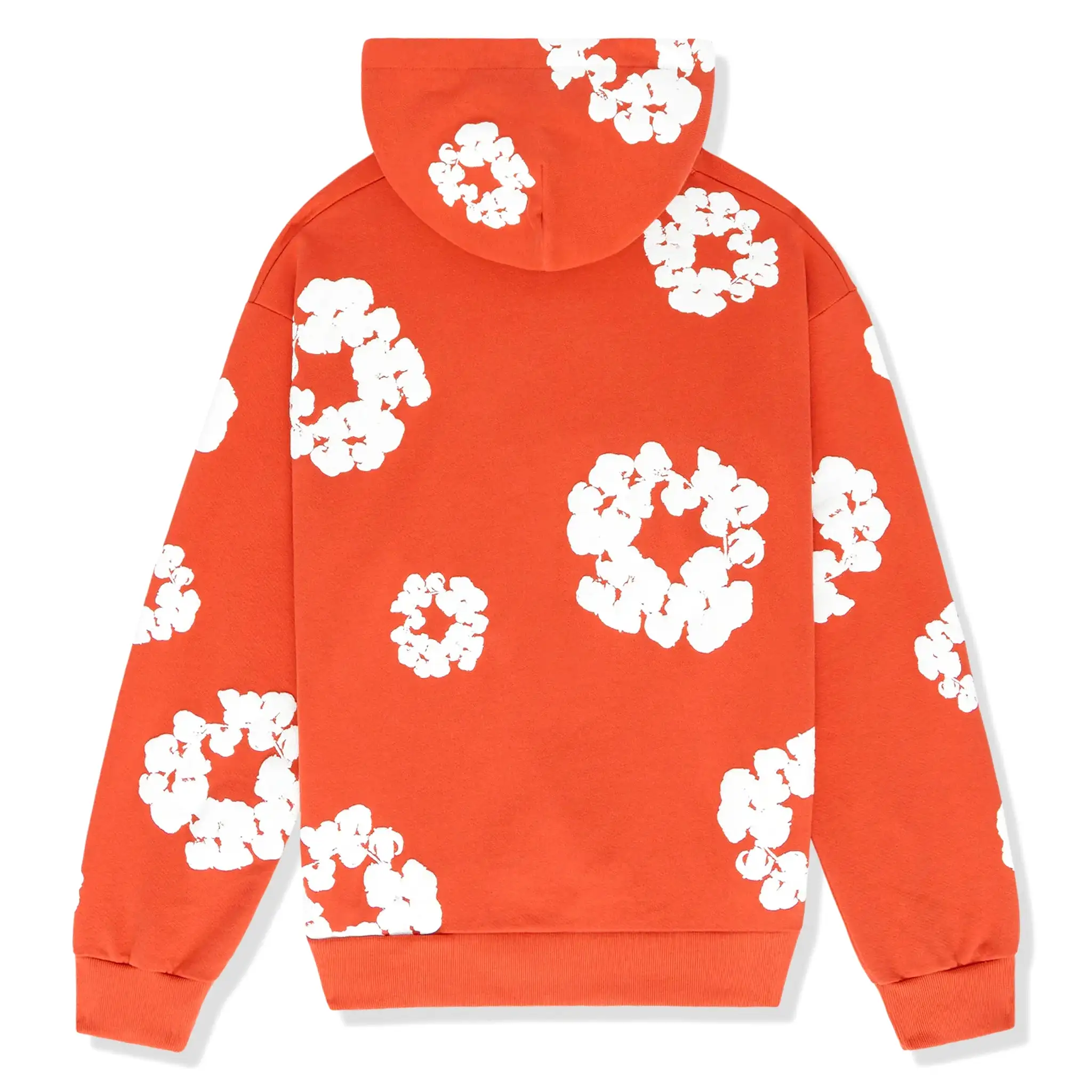 Denim Tears The Cotton Wreath Orange Hoodie