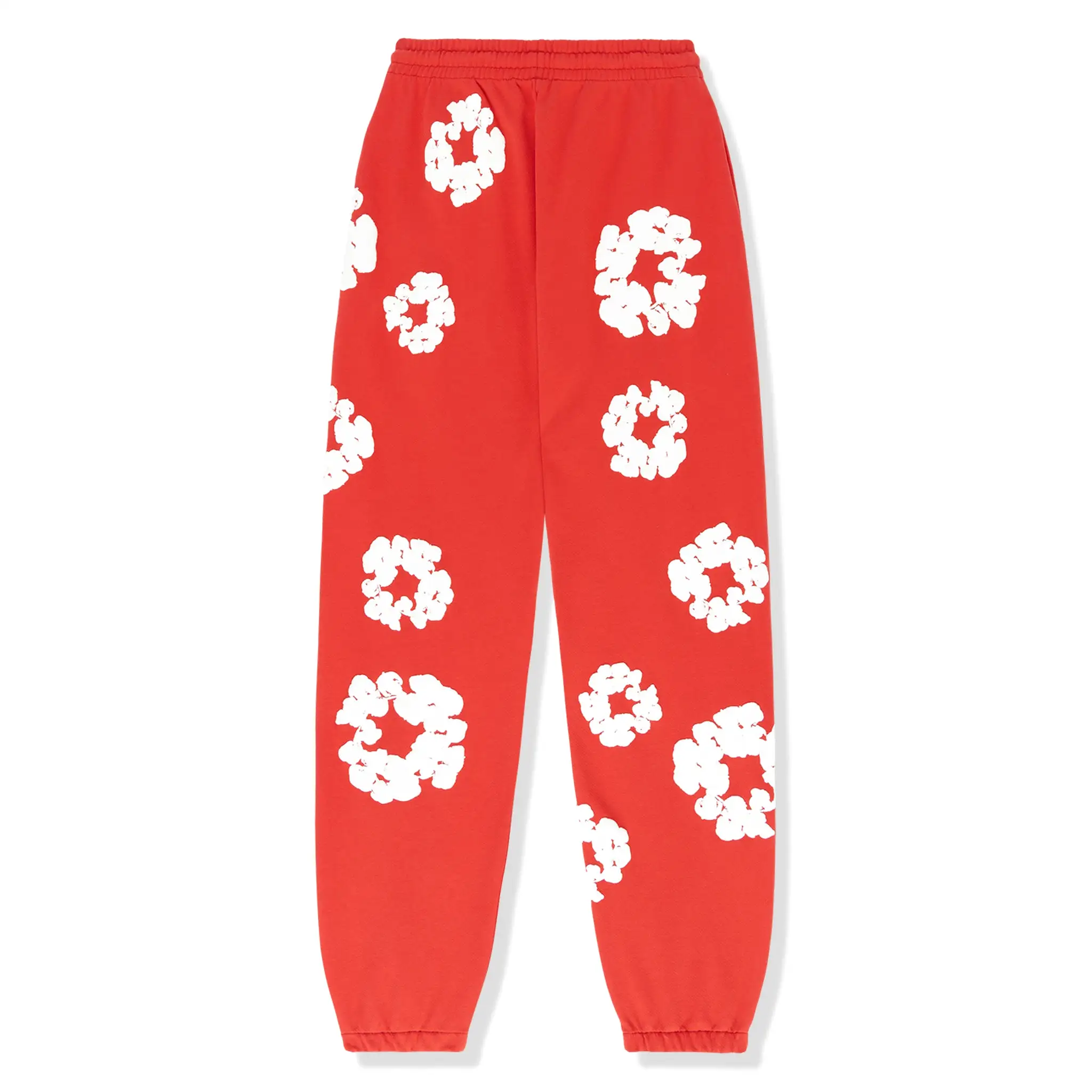 Denim Tears The Cotton Wreath Red Sweatpants