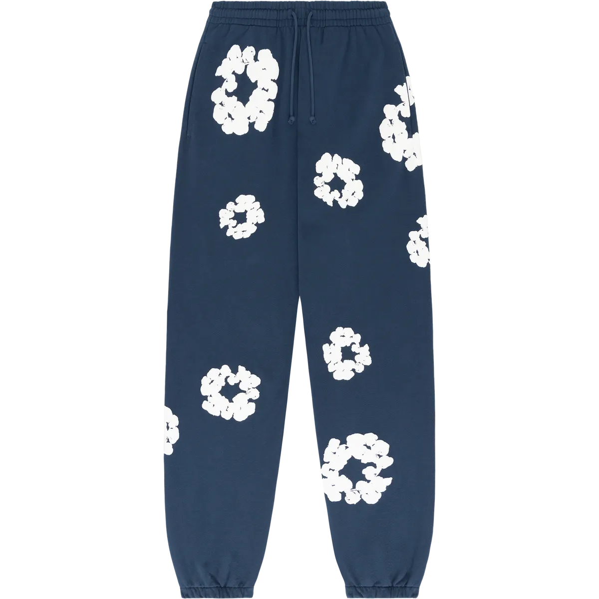 Denim Tears - The Cotton Wreath Sweatpants Navy