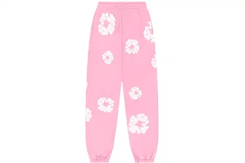 Denim Tears The Cotton Wreath Sweatpants Pink