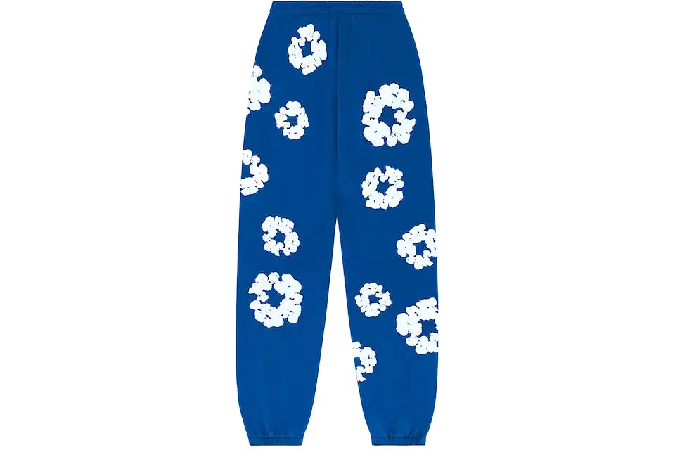 Denim Tears The Cotton Wreath Sweatpants Royal Blue