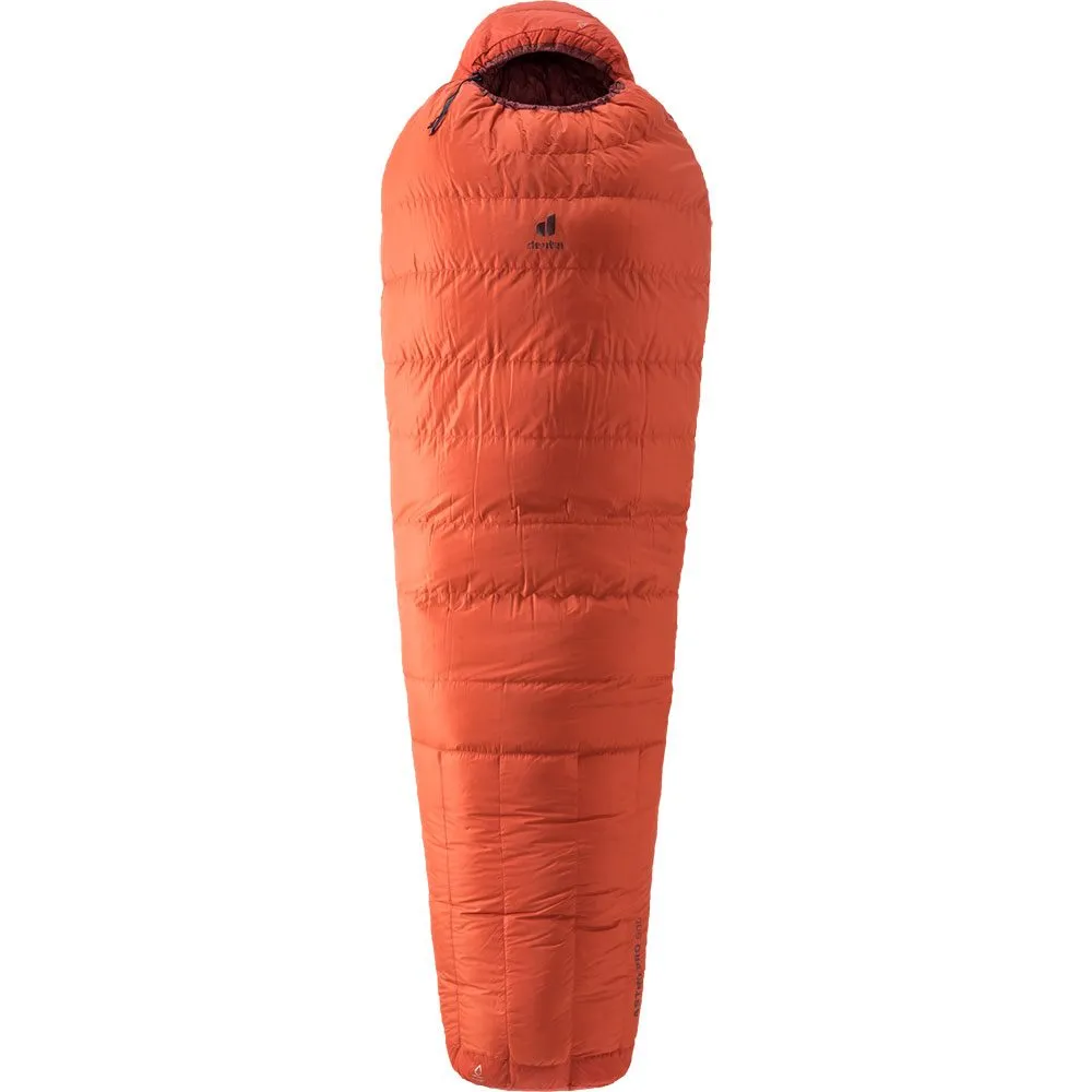 deuter - Astro Pro 600 SL Down Sleeping Bag Women paprika redwood