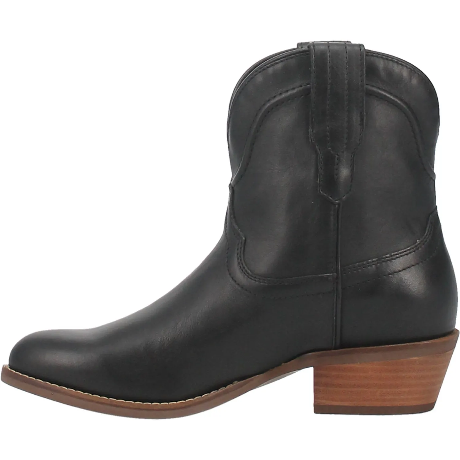 Dingo Womens Seguaro Bootie Leather Black