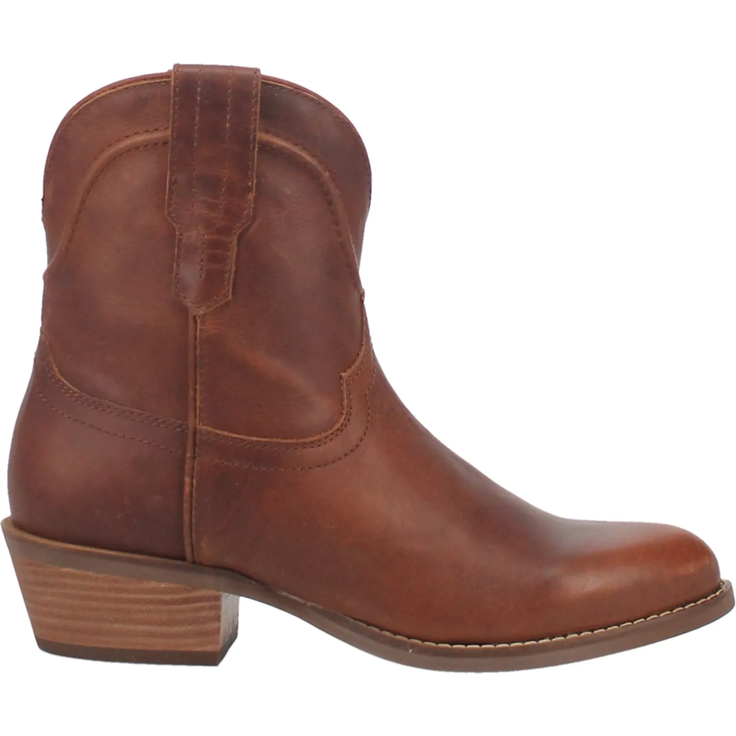 Dingo Womens Seguaro Bootie Leather Brown