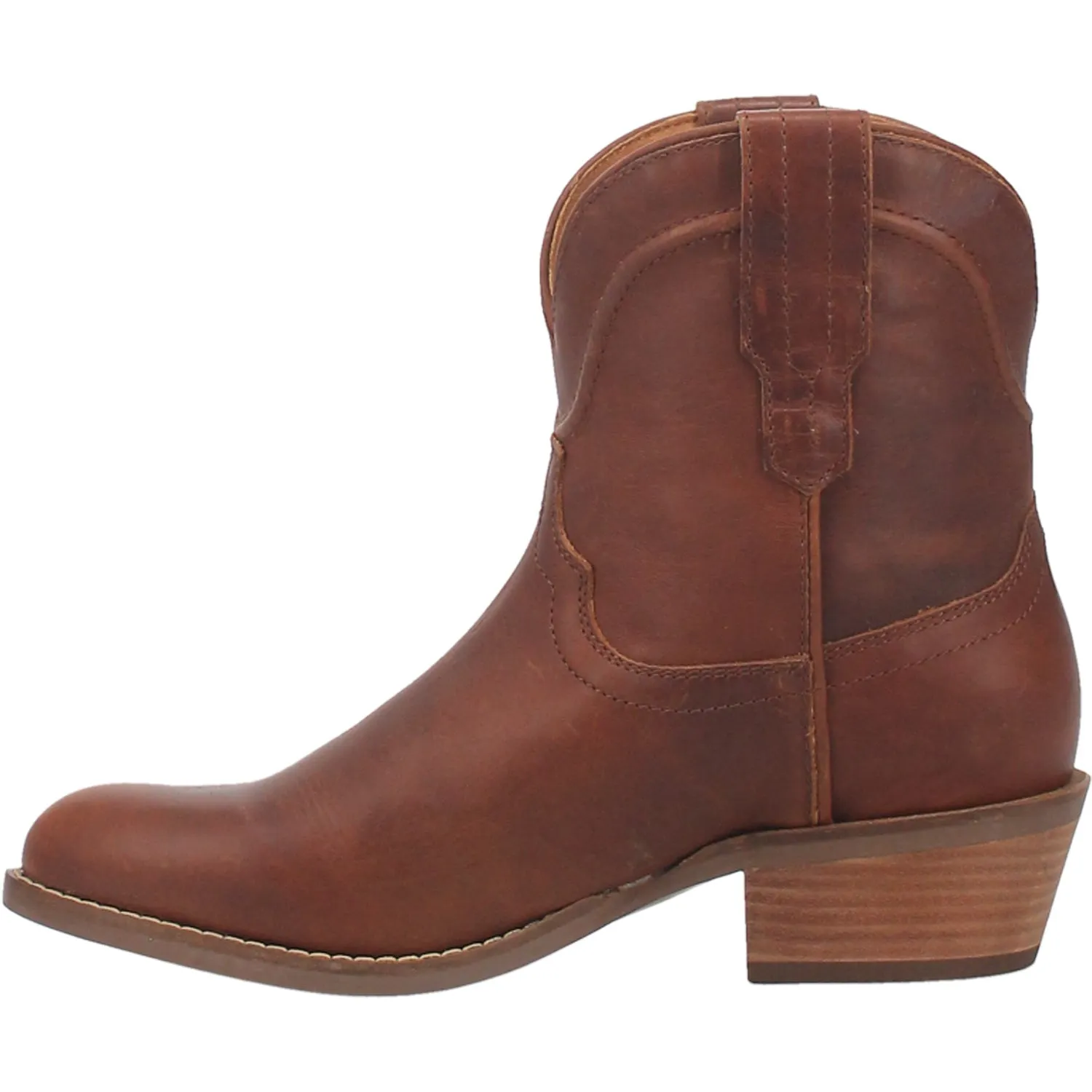 Dingo Womens Seguaro Bootie Leather Brown