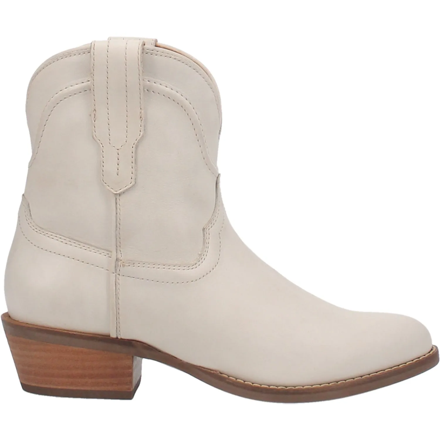 Dingo Womens Seguaro Bootie Leather White