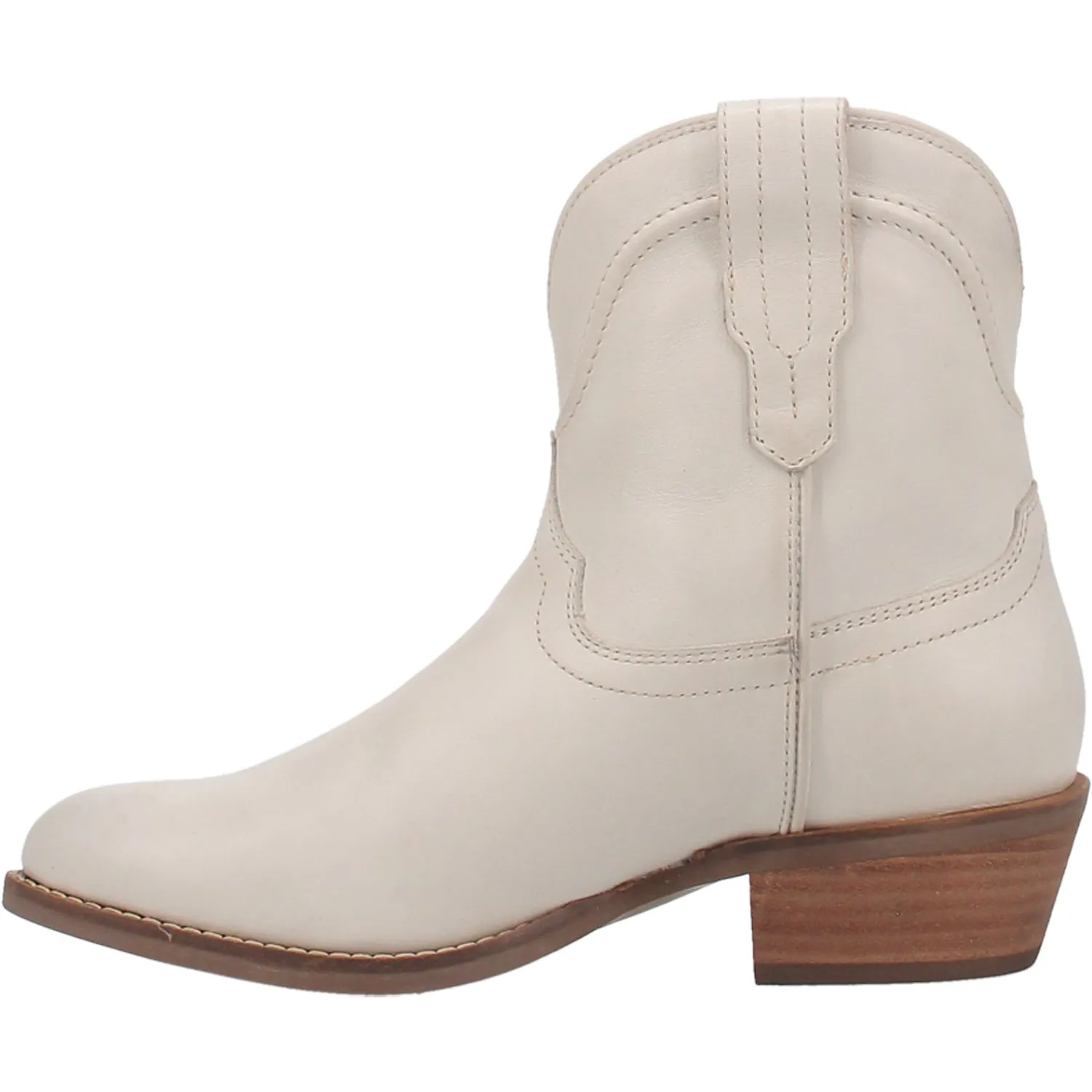 Dingo Womens Seguaro Bootie Leather White