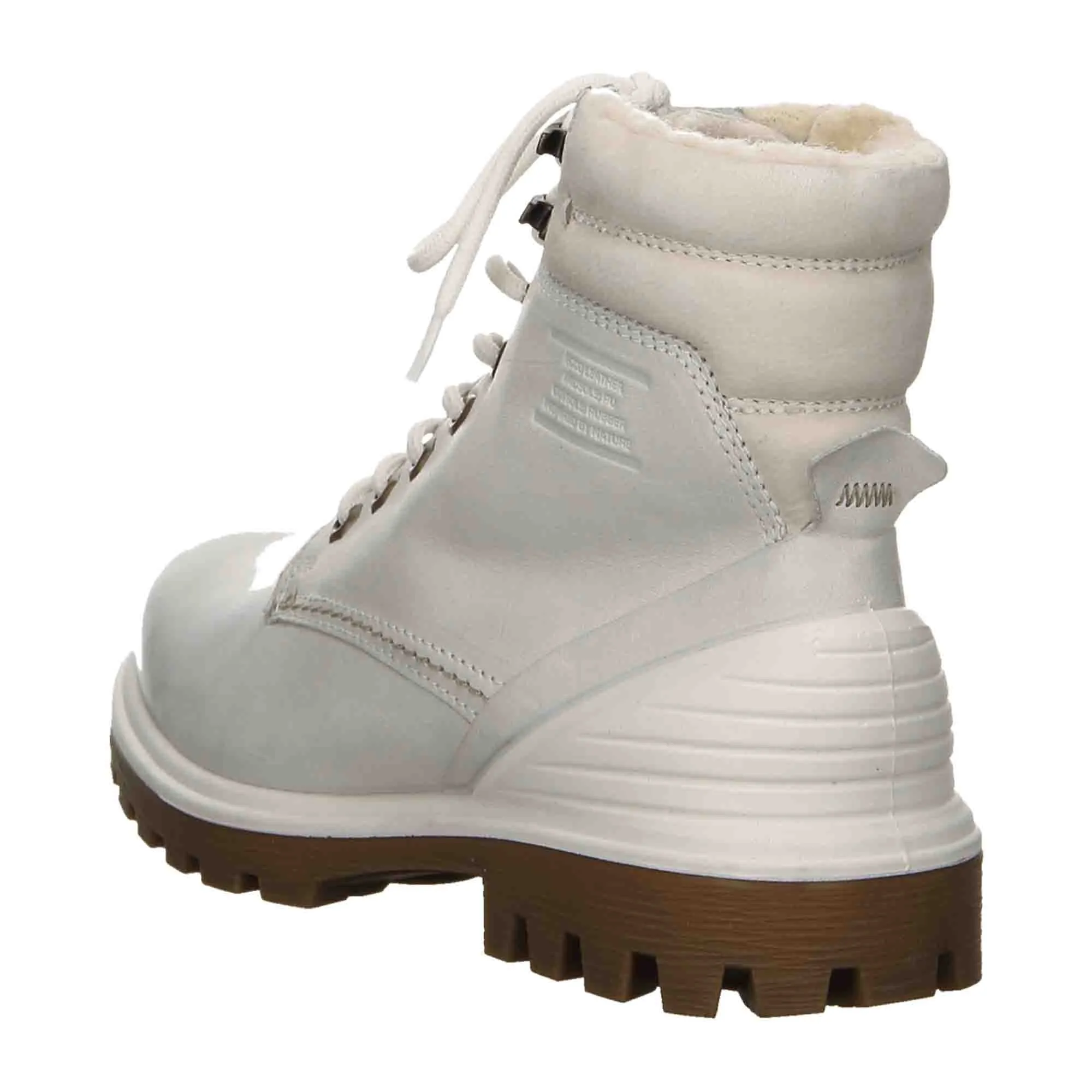 Ecco TREDTRAY W Women's Boots - Stylish White Leather Durability