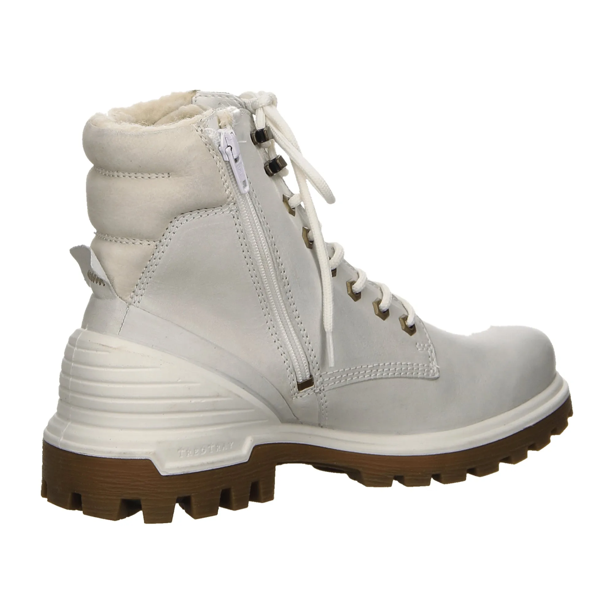 Ecco TREDTRAY W Women's Boots - Stylish White Leather Durability