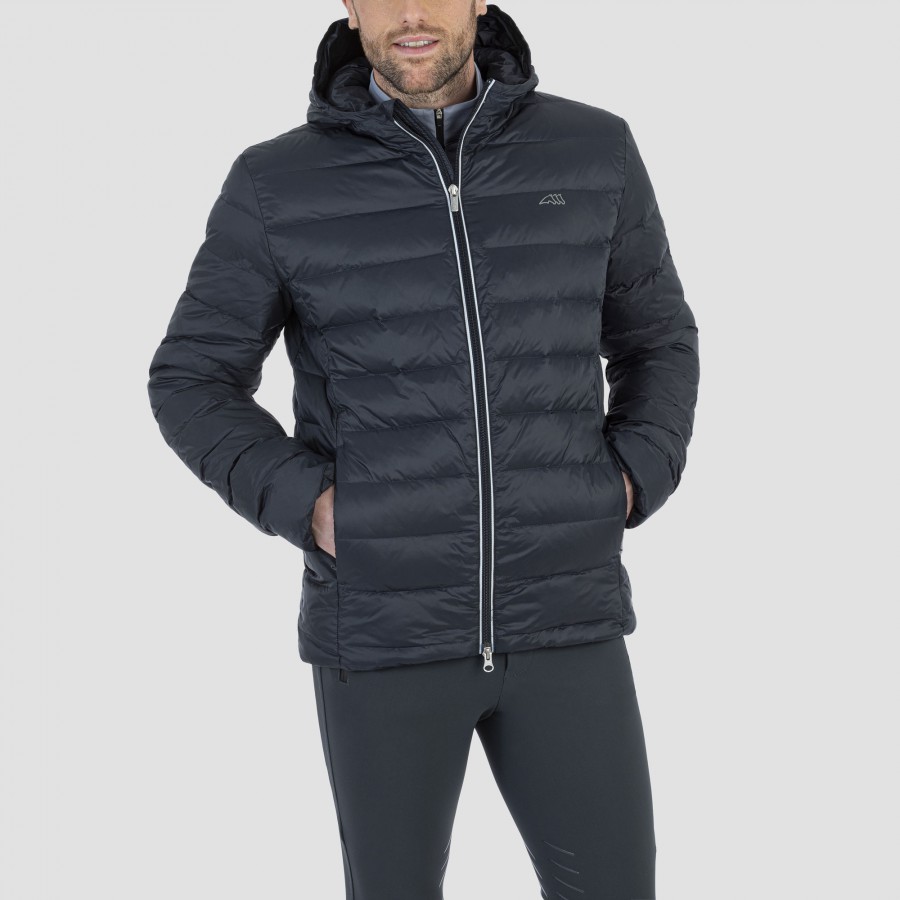 Equiline Carec padded men's jacket Navy