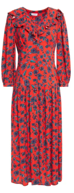 Flynn Floral Midi Dress