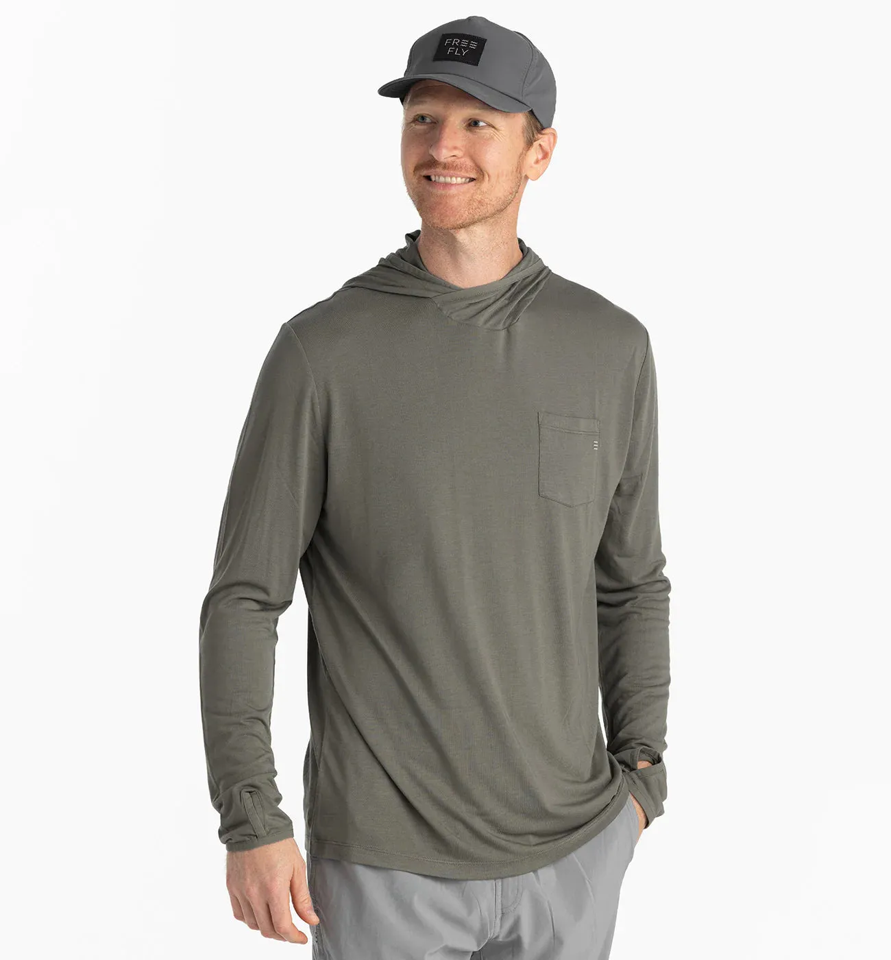 Free Fly Men's Bamboo Lightweight Hoody