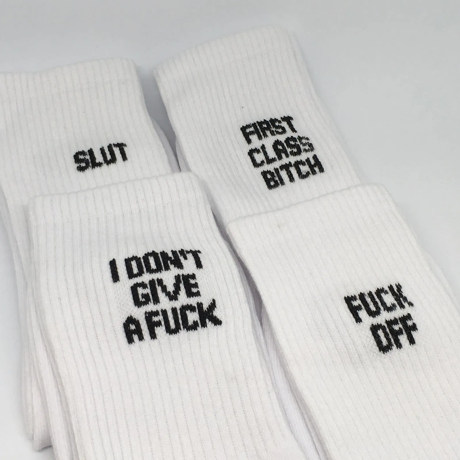 Gifts From The Crypt - Swear Word Cotton Socks