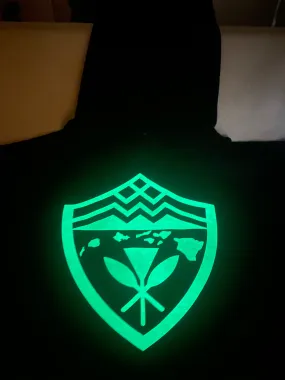 Hawaii Shield Glow Hoodies Glow in the Dark