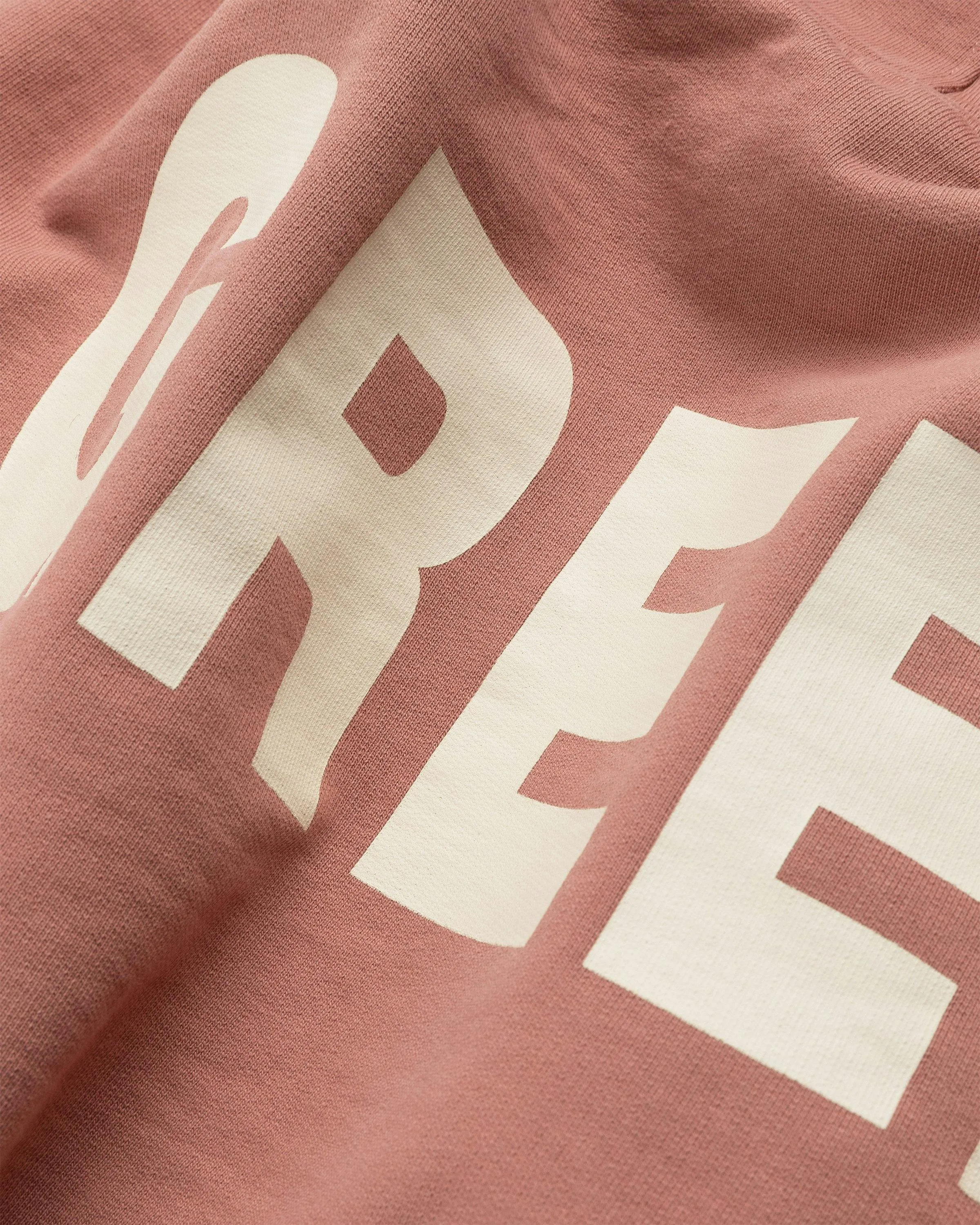 Highsnobiety – Upcycled Pale Pink Hoodie | Highsnobiety Shop