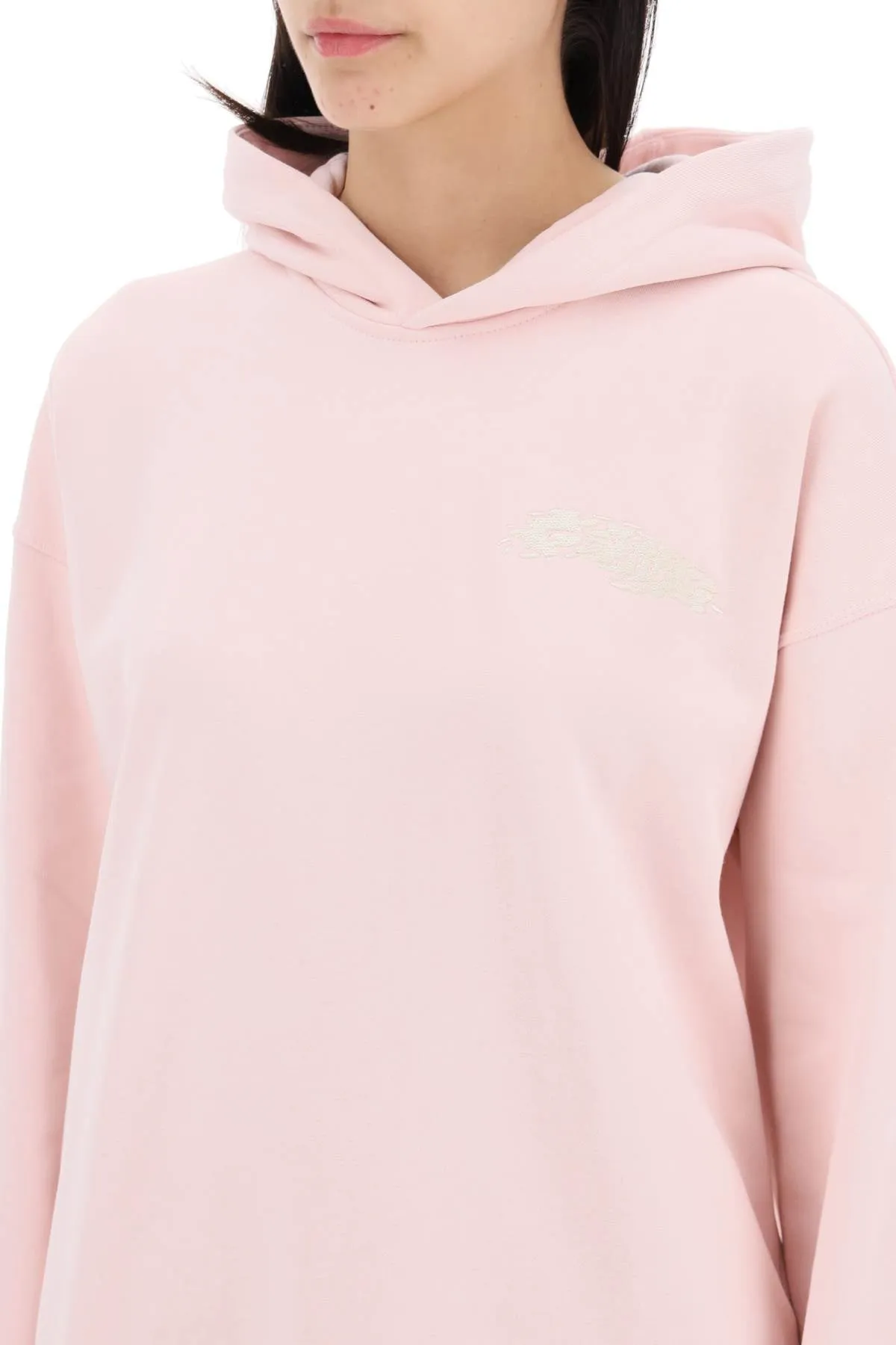 hoodie with isoli fabric T3900 CHALK PINK