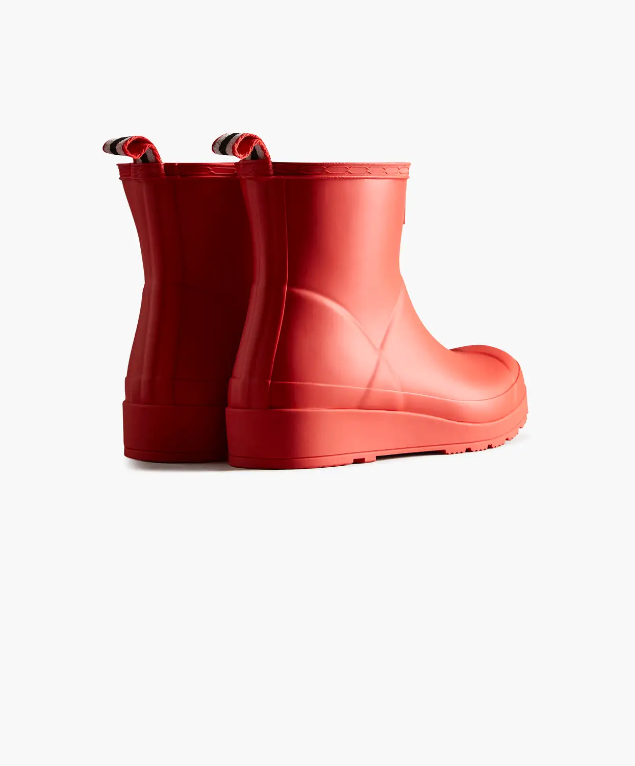 Hunter Womens Original Play Short Logo Red Boots