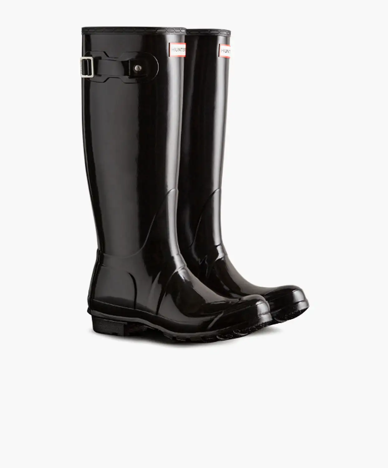 Hunter Womens Original Tall Gloss Black Boots